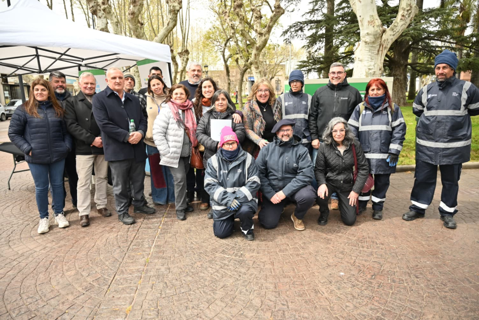 Llegaron a Minas los primeros Ecopuntos del Plan Vale para la separación de reciclables Llegaron a Minas los primeros Ecopuntos del Plan Vale para la separación de reciclables