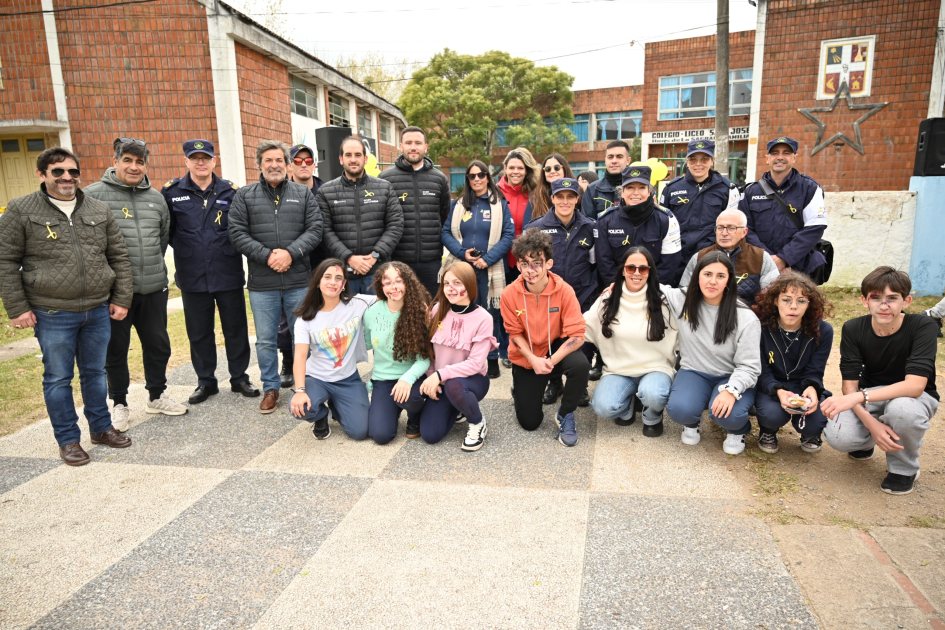 Simulacro de siniestro de tránsito en Minas promovió la concientización y la educación vial