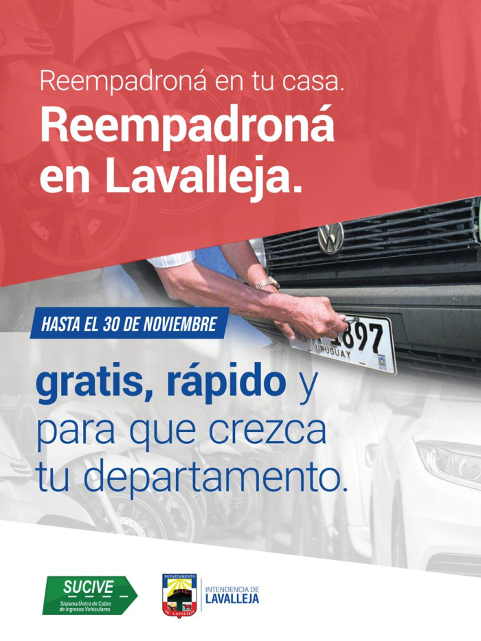 Hasta el 30 de noviembre, reempadronamiento y regularización de deudas