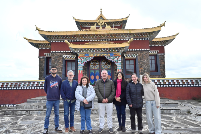 Intendencia y Templo Budista avanzan en el diálogo para potenciar el turismo en Lavalleja