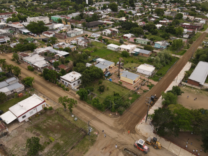 Obras en calles de Solís de Mataojo