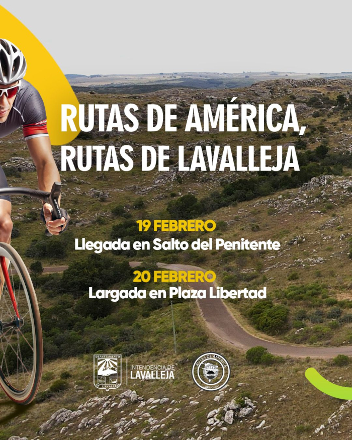 Rutas de América vuelve a Lavalleja con la etapa más desafiante del Uruguay Rutas de América vuelve a Lavalleja con la etapa más desafiante del Uruguay