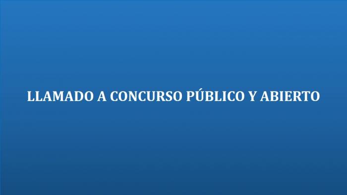 llamado público