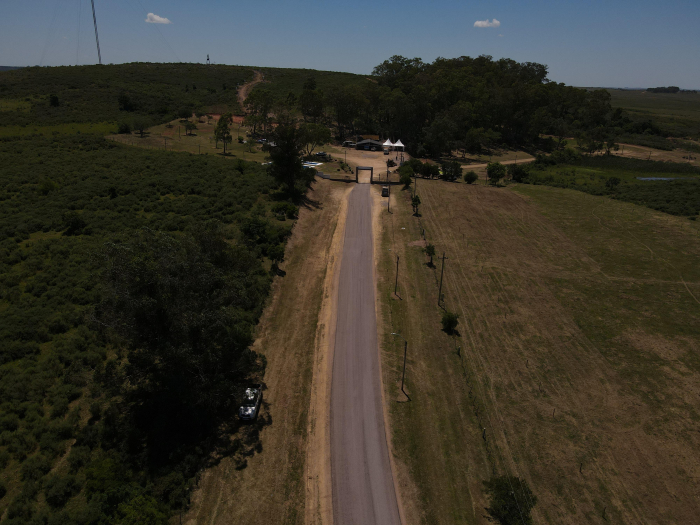 El camino al Parque Nico Pérez, remodelado rumbo al Festival de los Fogones