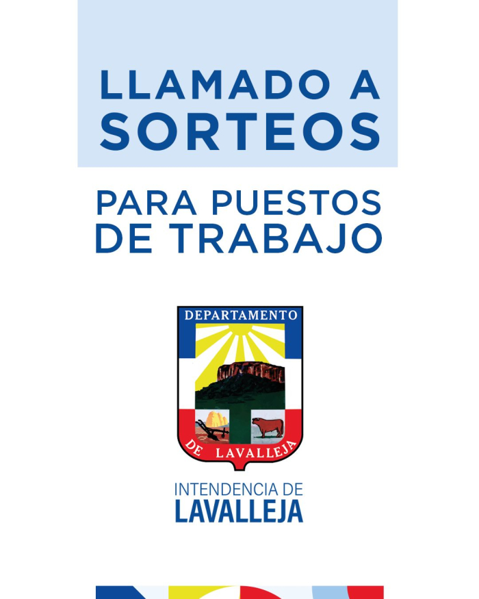 Inscripciones abiertas del viernes 21 al miércoles 26 de noviembre en municipios del departamento