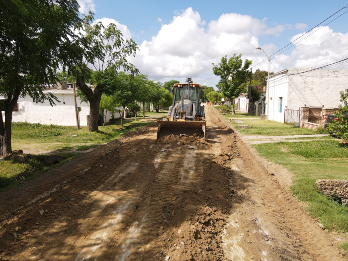 Las obras viales en Solís de Mataojo avanzan al 80%