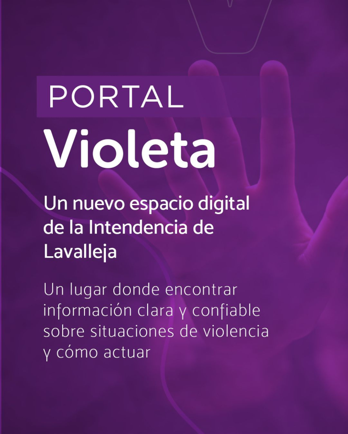 La Intendencia de Lavalleja presentó el Portal Violeta