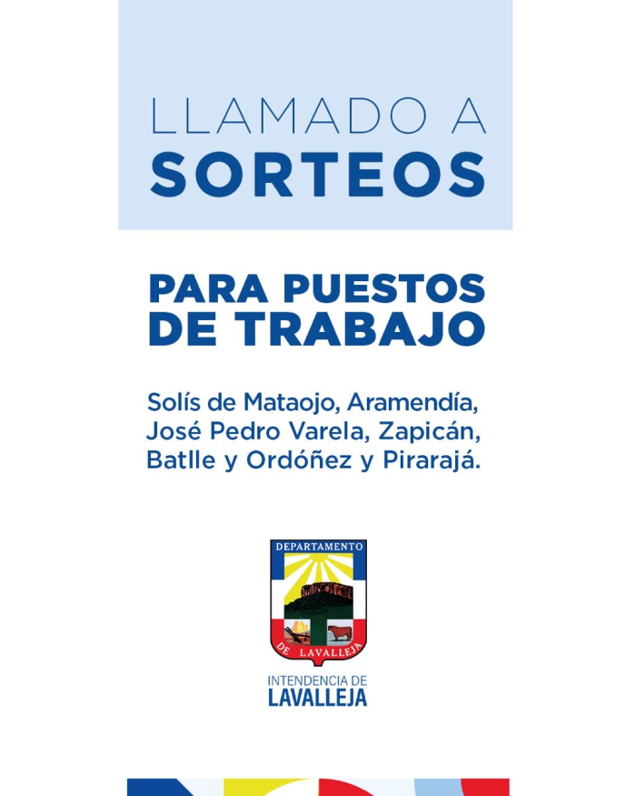 Inscripciones abiertas a puestos de trabajo zafral en municipios de Lavalleja
