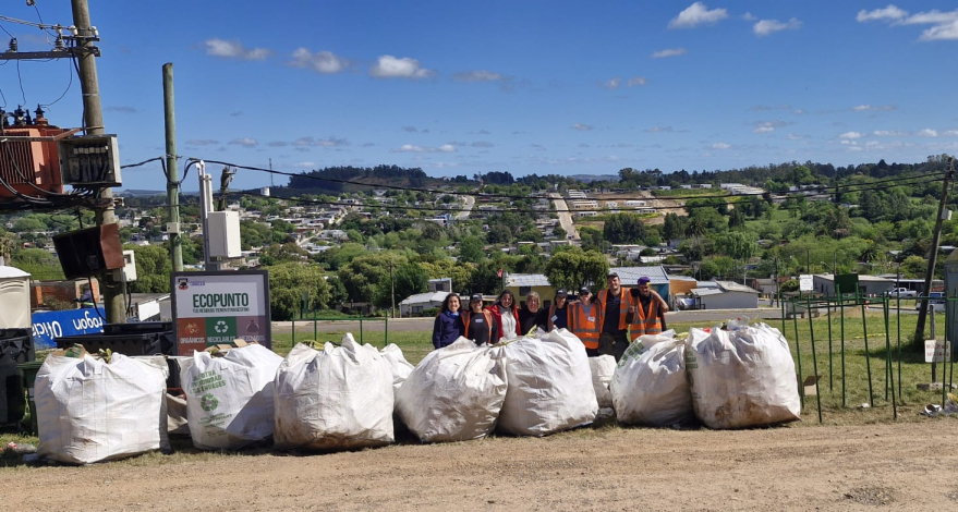 1,3 toneladas de residuos fueron revalorizados en la Semana de Lavalleja 1,3 toneladas de residuos fueron revalorizados en la Semana de Lavalleja