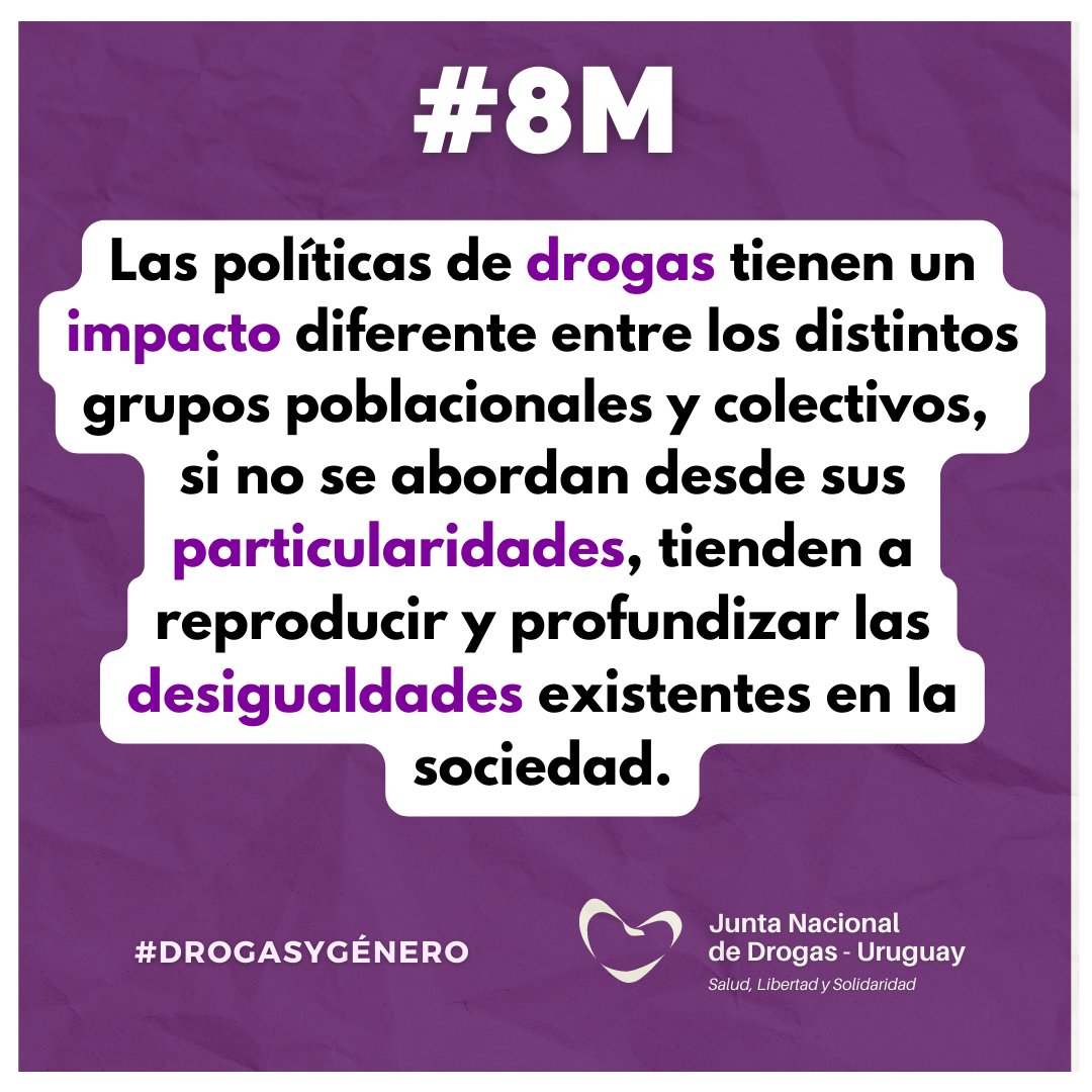 #8M | Junta Nacional de Drogas