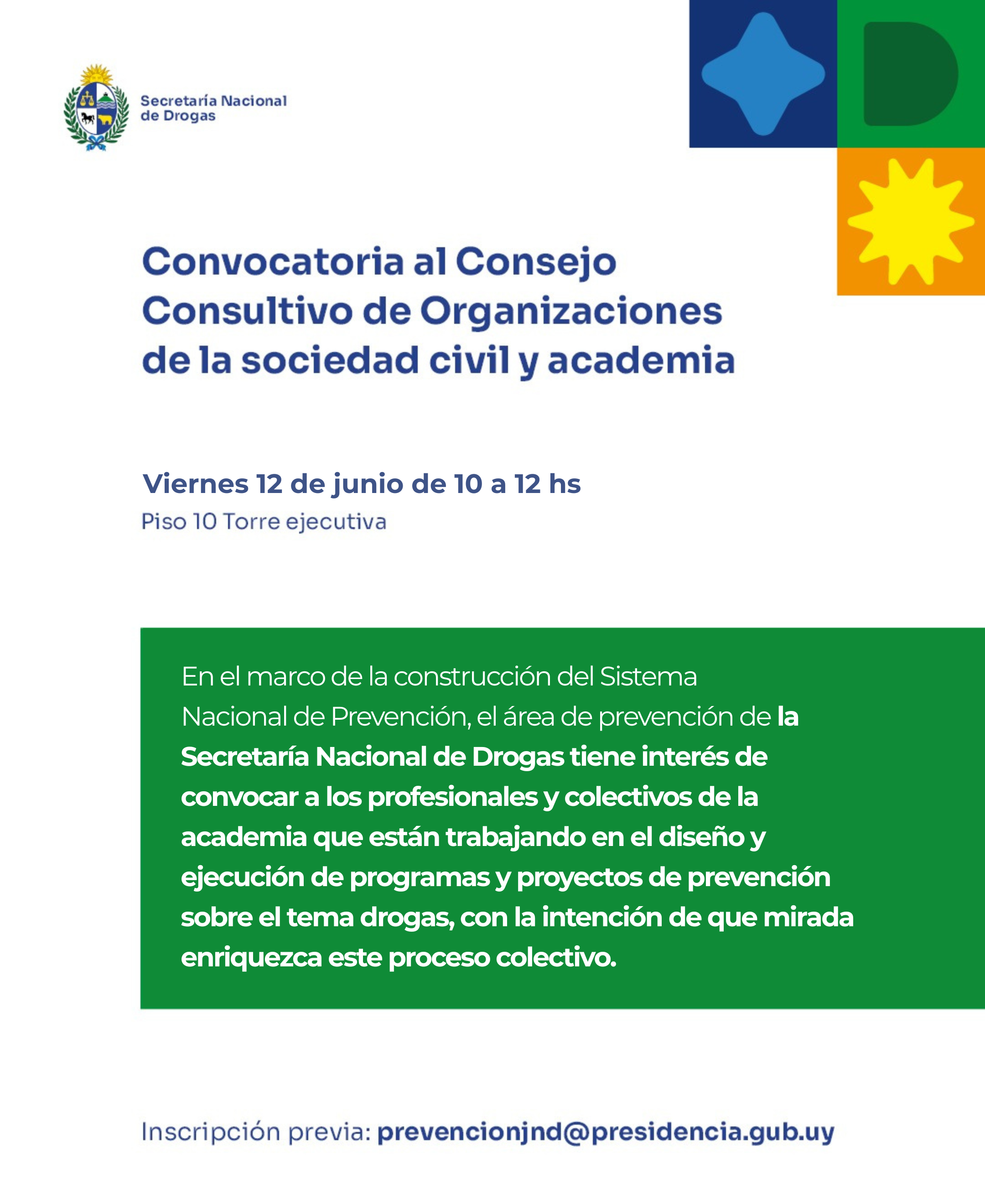 convocatoria