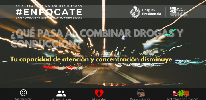 ¿Qué pasa al combinar drogas y conducción?