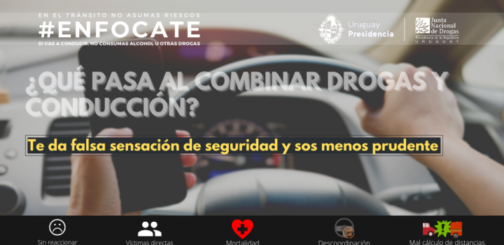 ¿Qué pasa al combinar drogas y conducción?