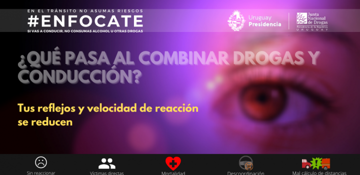 ¿Qué pasa al combinar drogas y conducción?