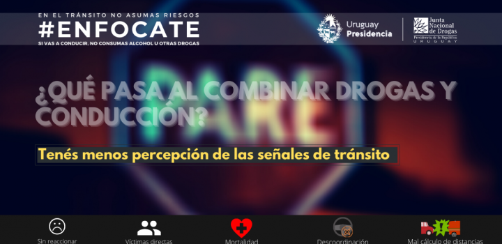 ¿Qué pasa al combinar drogas y conducción?