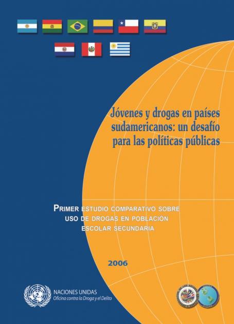 Jóvenes y drogas en países sudamericanos