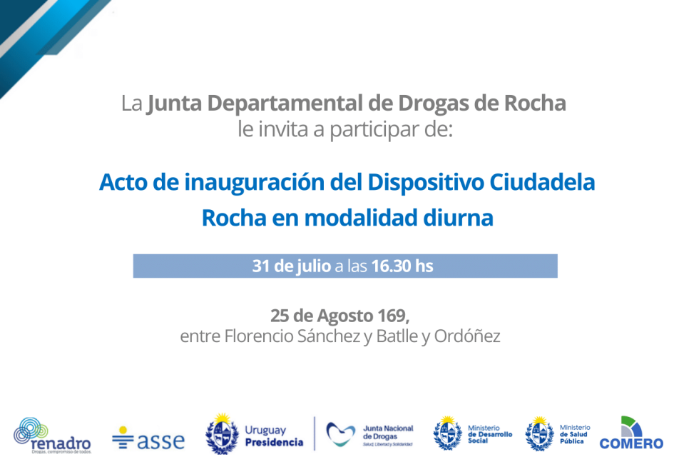 Inauguración Ciudadela Rocha
