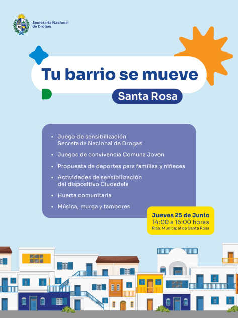Afiche Tu Barrio se Mueve