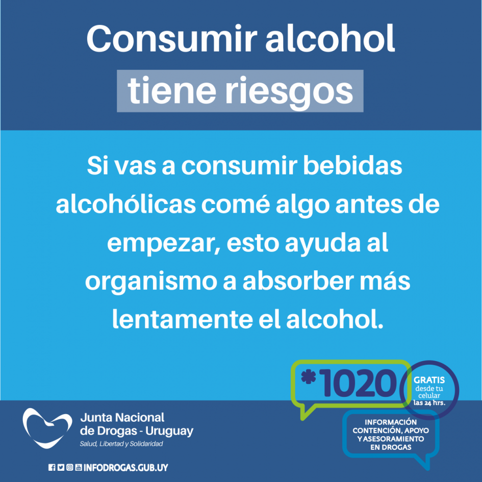 Consumir alcohol tiene riesgos 4 