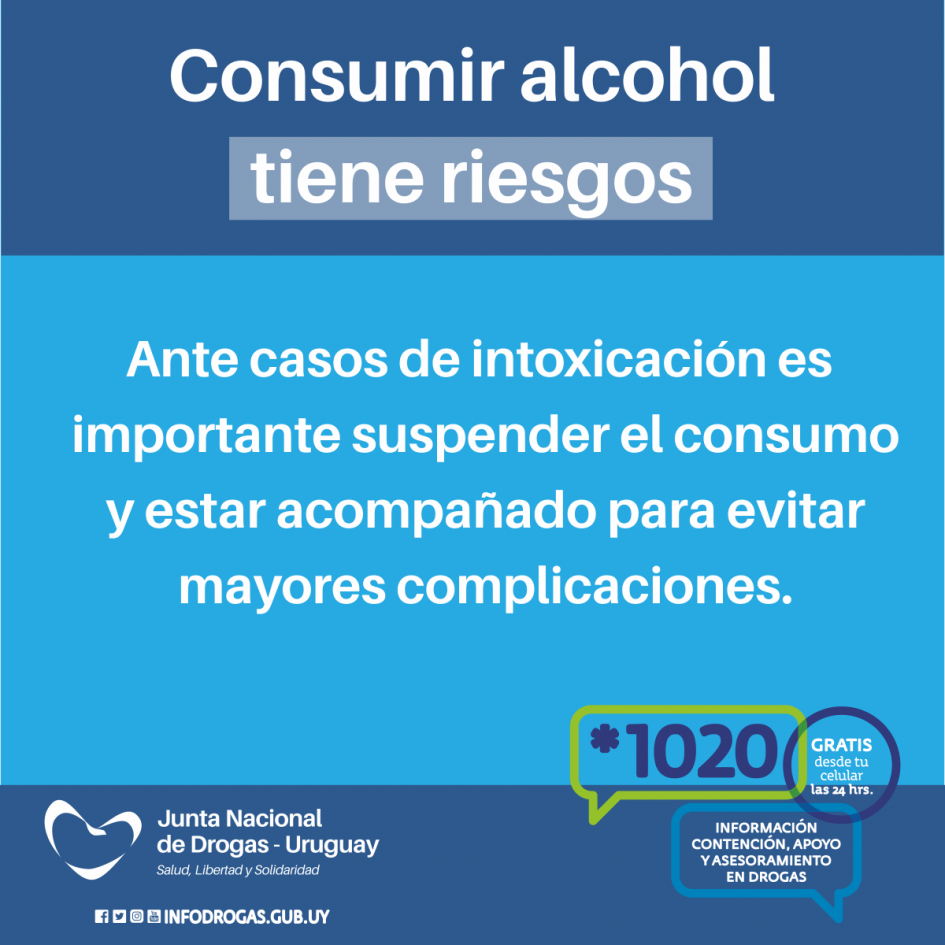 Consumir alcohol tiene riesgos 6