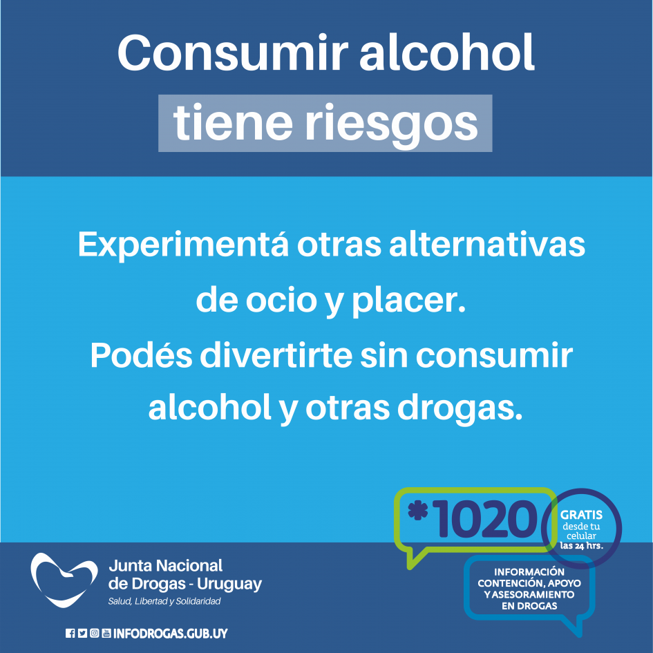 Consumir alcohol tiene riesgos 7