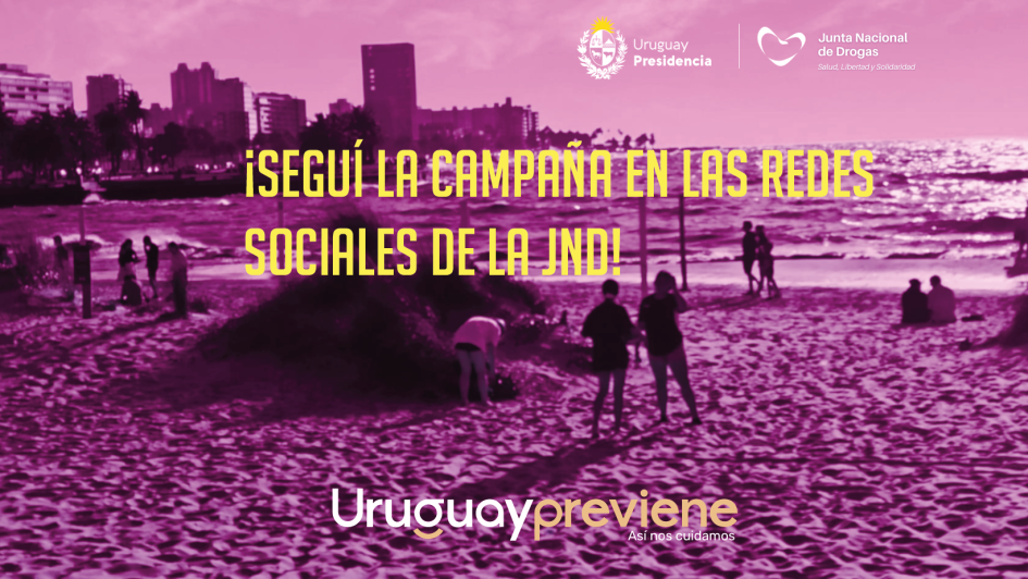 Seguí la campaña en redes de la JND. Seguí la campaña en redes de la JND.