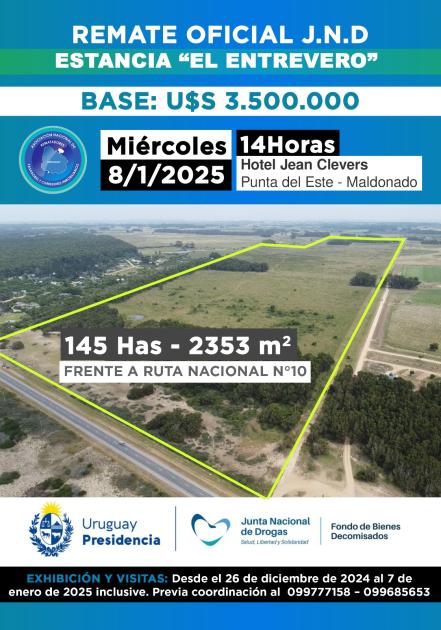 Remate JND | Fondo de Bienes Decomisados Remate