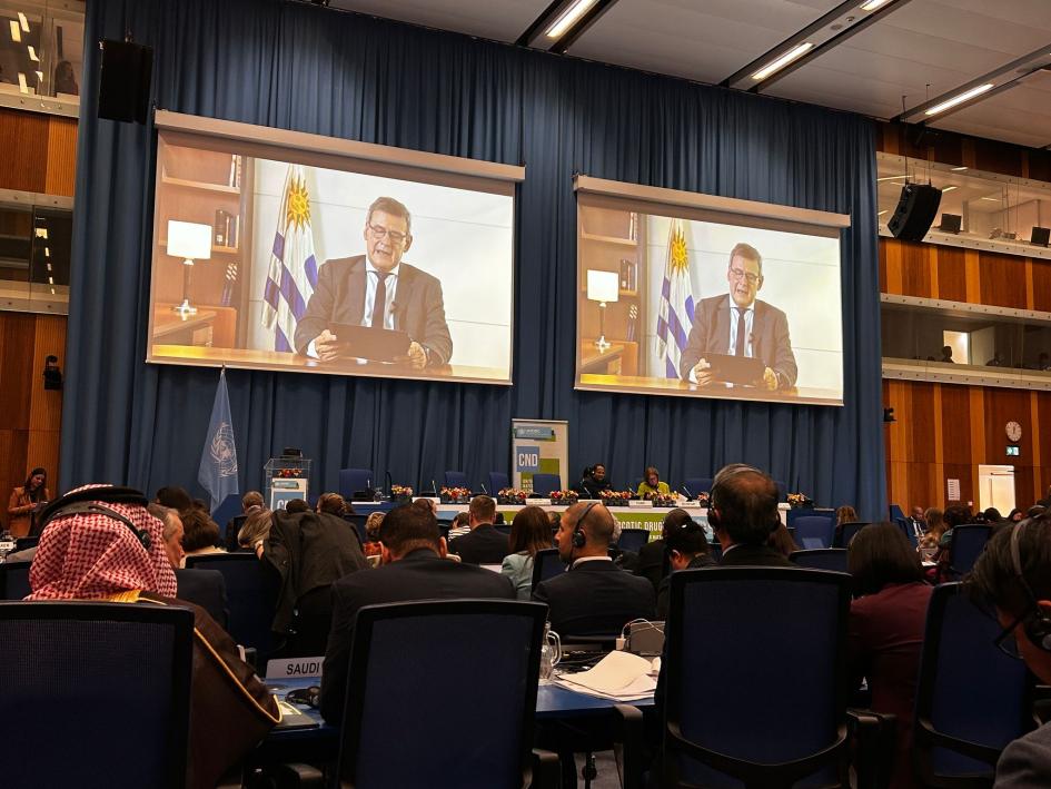 68° Plenario UNODC en Viena evento