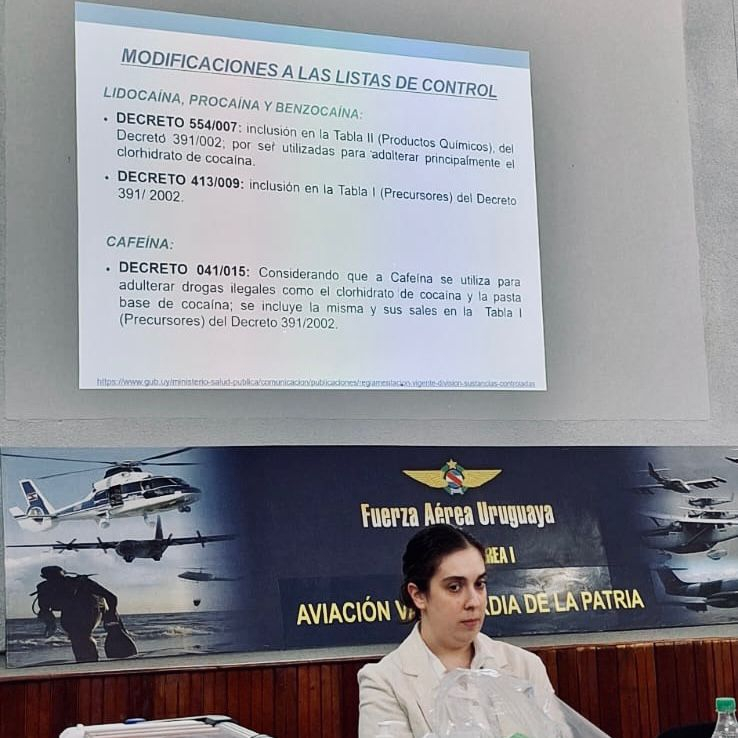 Jornada teórico-práctica sobre drogas sintéticas y productos químicos 3 Jornada teórico-práctica sobre drogas sintéticas y productos químicos 3