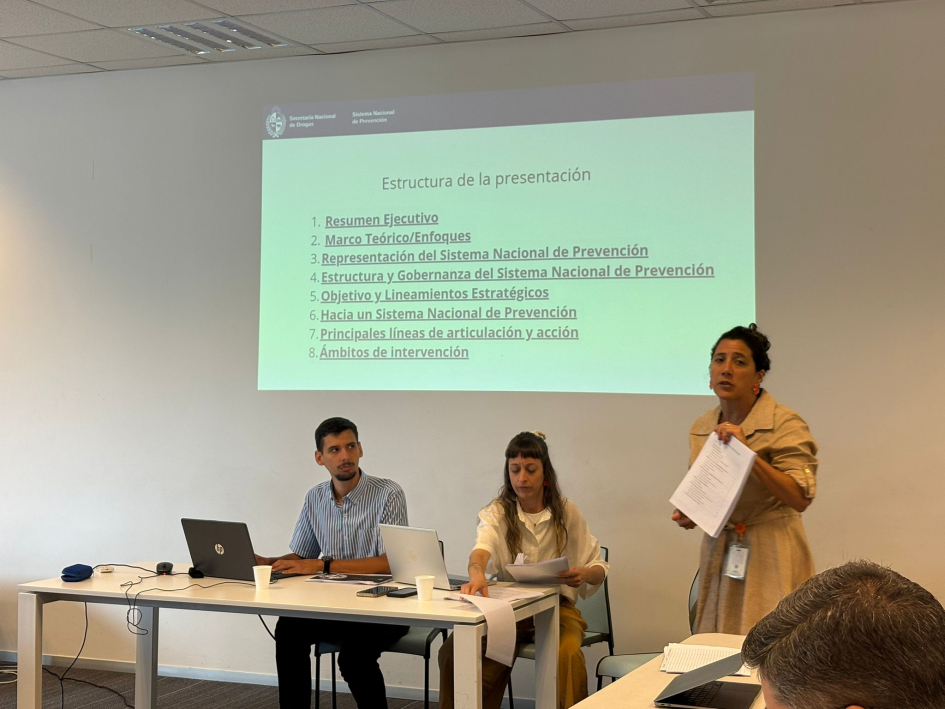 Presentación del Sistema Nacional de Prevención