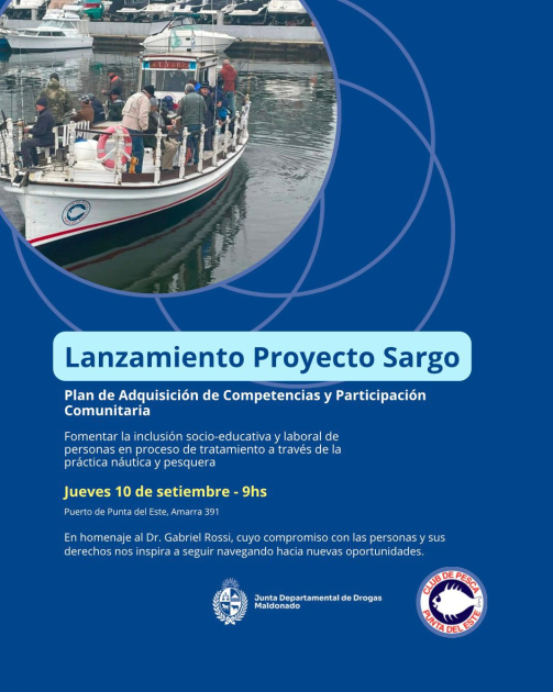 Invitación lanzamiento Proyecto Sargo
