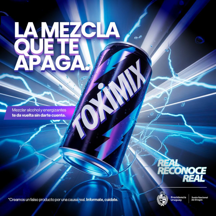 Placa Toximix Afiche