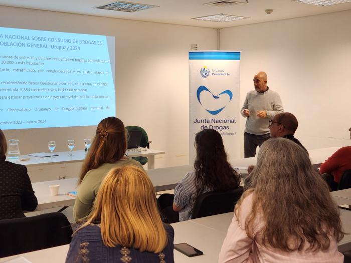Presentación de la VIII Encuesta Nacional sobre Consumo de Drogas en Población General 2024