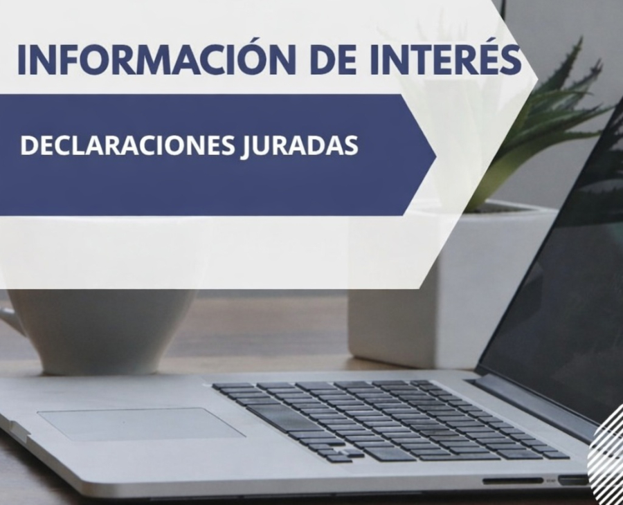 Recepción de declaraciones juradas