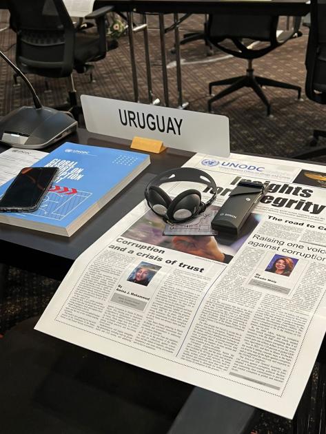 Novena Conferencia de los Estados Parte de la Convención de Naciones Unidas Contra la Corrupción Uruguay presente en la Novena Conferencia de los Estados Parte