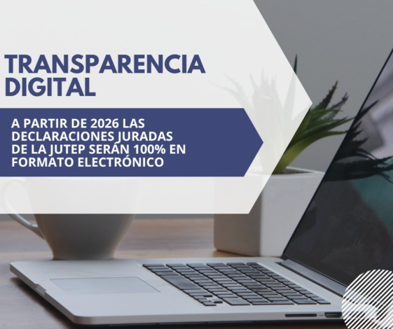 En 2026 recepción de Declaraciones Juradas de Bienes e Ingresos exclusivamente electrónica