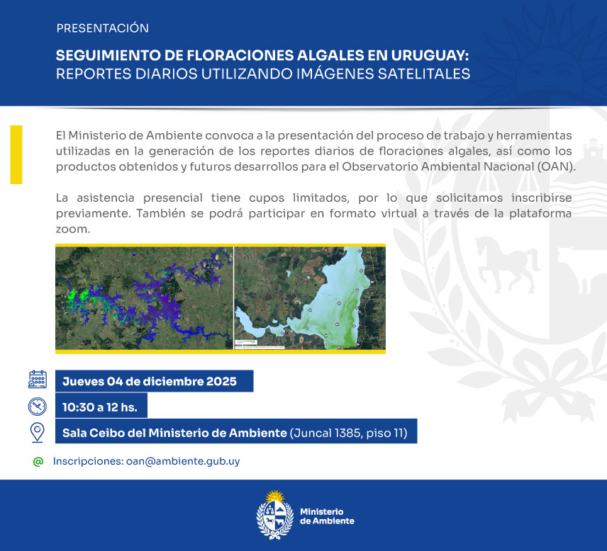 Reporte OAN Floraciones algales