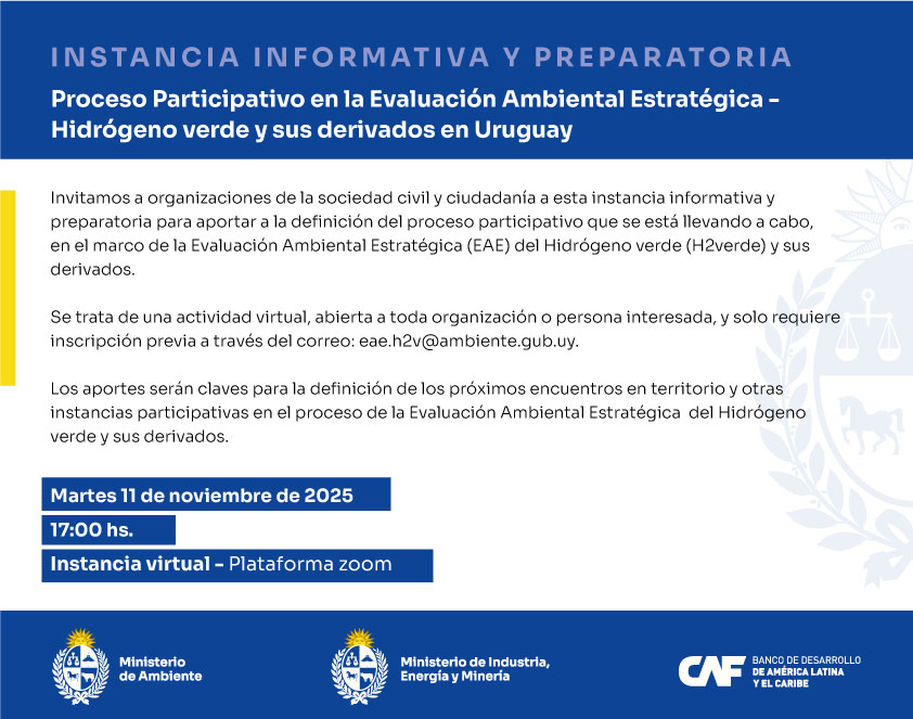 Invitación instancia informativa y preparatoria con OSCs