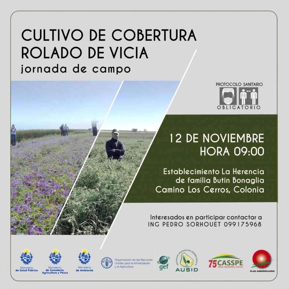Invitacióna a jornada de campo. 