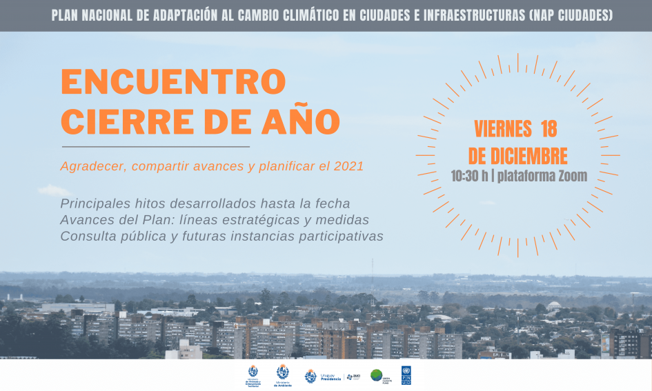 Invitación "Encuentro cierre del año" NAP Ciudades