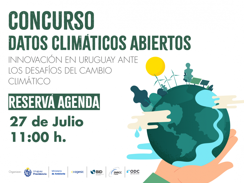 Lanzamiento Concurso Datos climáticos Abiertos