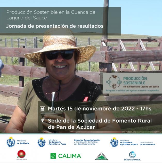 Jornada de difusión de resultados de Proyectos de Producción Sostenible en Laguna del Sauce