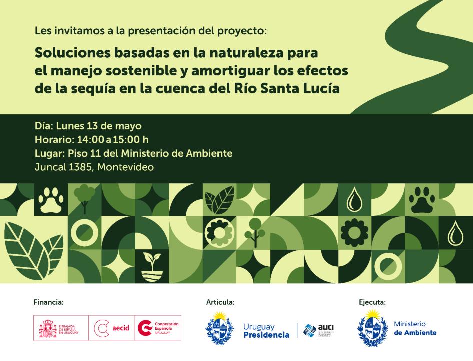 Lanzamiento Proy. "Soluciones basadas en la naturaleza..." - Cuenca del río Santa Lucía