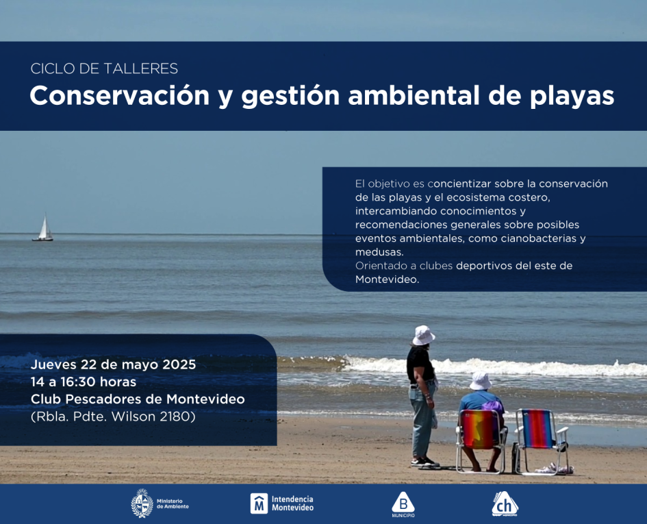 Invitación Taller: Conservación y gestión ambiental de playas