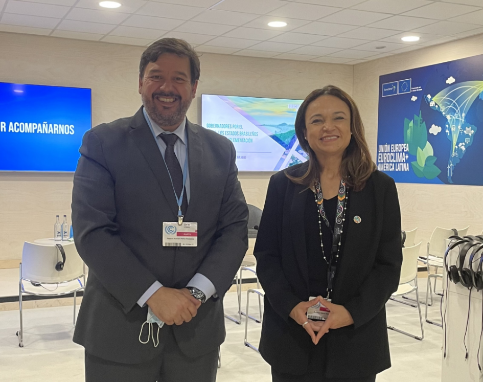 Ministro Peña y Ministra CR COP 26 Ministro Peña y Ministra CR COP 26