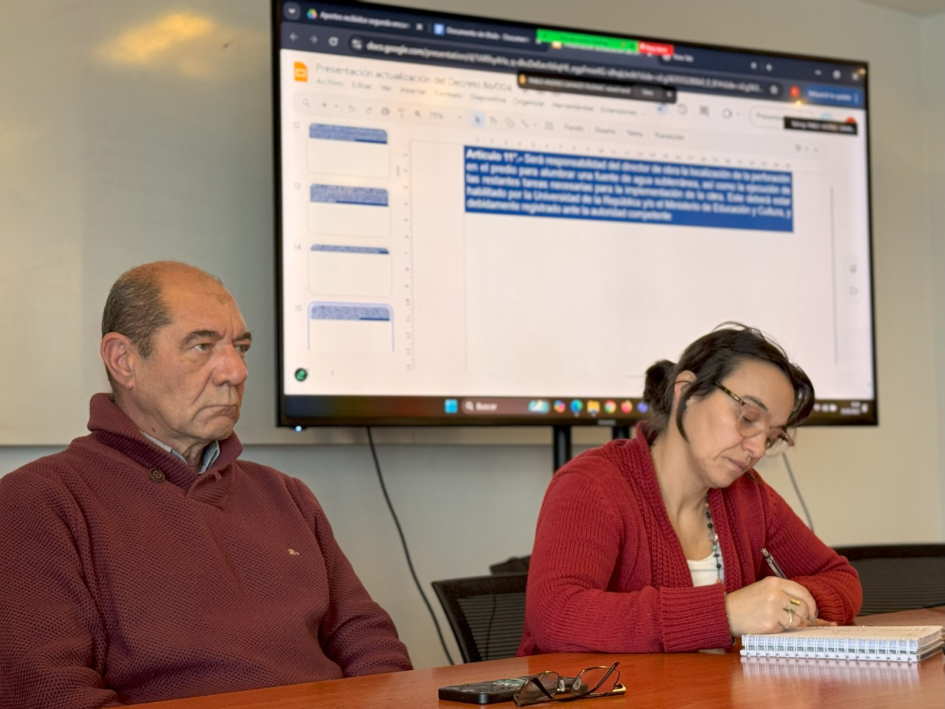  Jornada de actualización del Decreto 86/004 - Dinagua