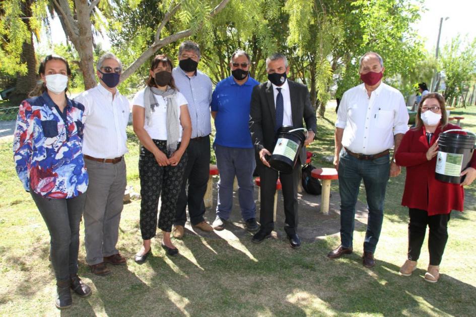 Proyecto Ecolavalleja (Fuente: Intendencia de Lavalleja) Autoridades en lanzamiento proyecto Ecolavalleja