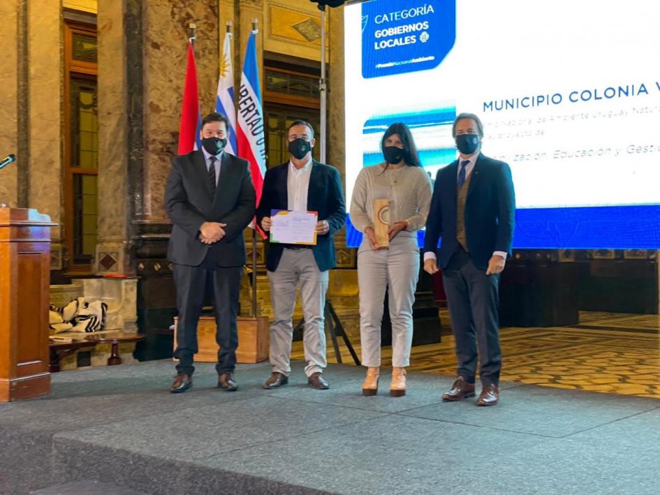 Entrega de Premio Nacional de Ambiente