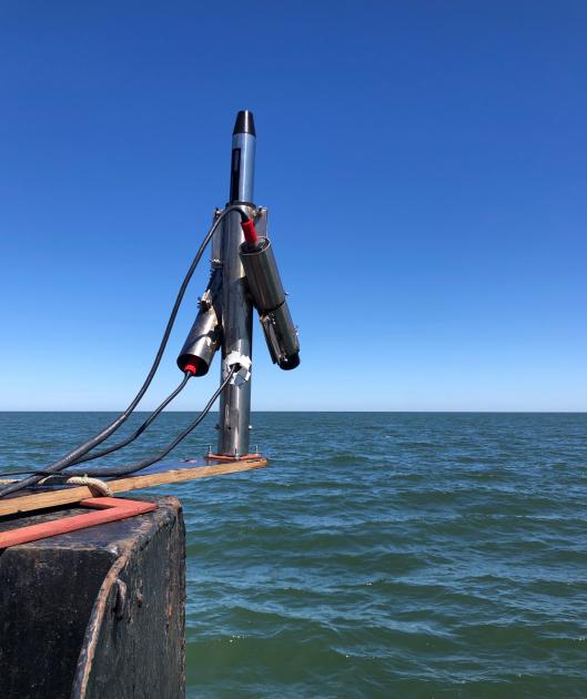 Campañas de validación de datos satelitales en el Río de la Plata