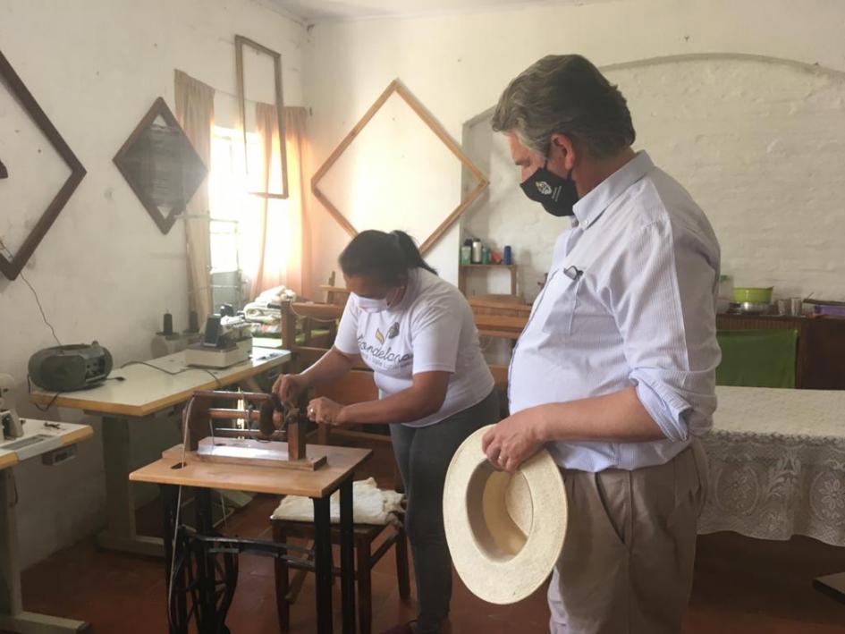 Día de las Áreas Protegidas de Latinoamérica y el Caribe (PP Valle del Lunarejo) Emprendimiento Flor de Lana en Valle del Lunarejo